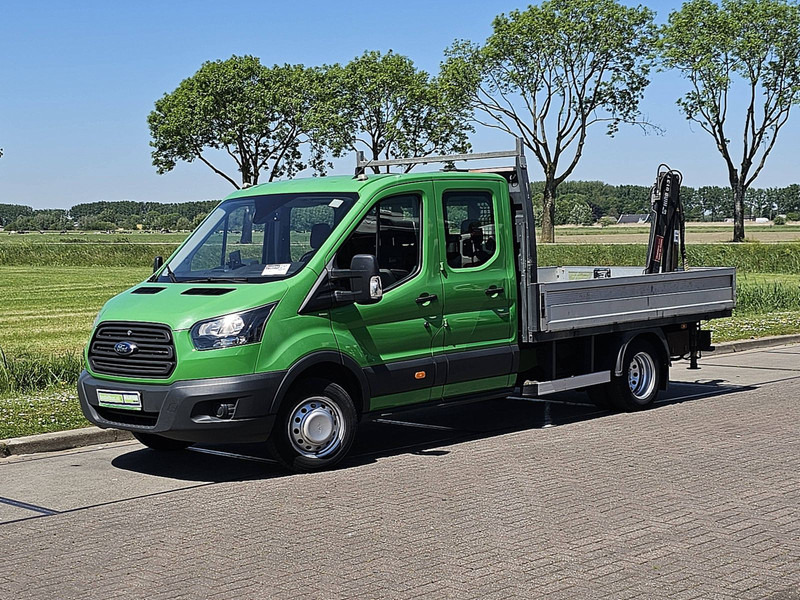 Ford Transit 2.0 DUB.CAB Hiab-Kraan! - شاحنة مفتوحة: صورة 2 Ford Transit 2.0 DUB.CAB Hiab-Kraan! - شاحنة مفتوحة: صورة 2