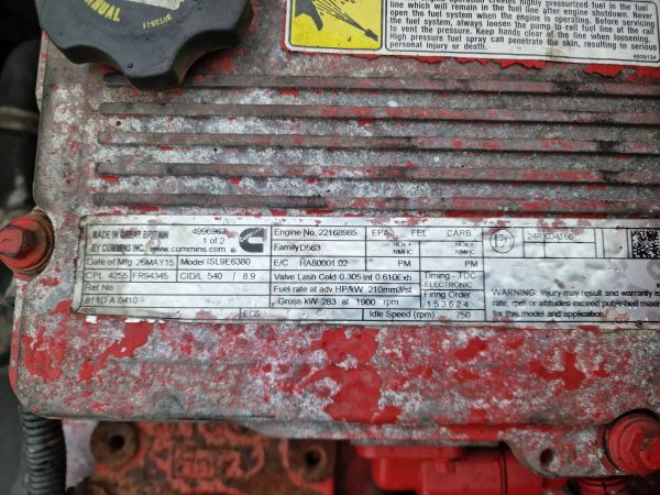 Cummins ISL9E6380 Engine (Bus) - محرك: صورة 4 Cummins ISL9E6380 Engine (Bus) - محرك: صورة 4