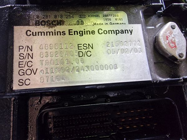 DAF 6ISB E3 5.9 Daf Spec CE162C with PTO on bellhousing Engine (Truck) - محرك - شاحنة: صورة 2 DAF 6ISB E3 5.9 Daf Spec CE162C with PTO on bellhousing Engine (Truck) - محرك - شاحنة: صورة 2