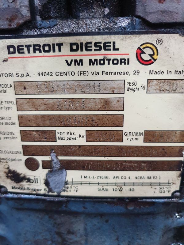 Detroit Diesel 64B/4 - محرك - آلات البناء: صورة 1 Detroit Diesel 64B/4 - محرك - آلات البناء: صورة 1