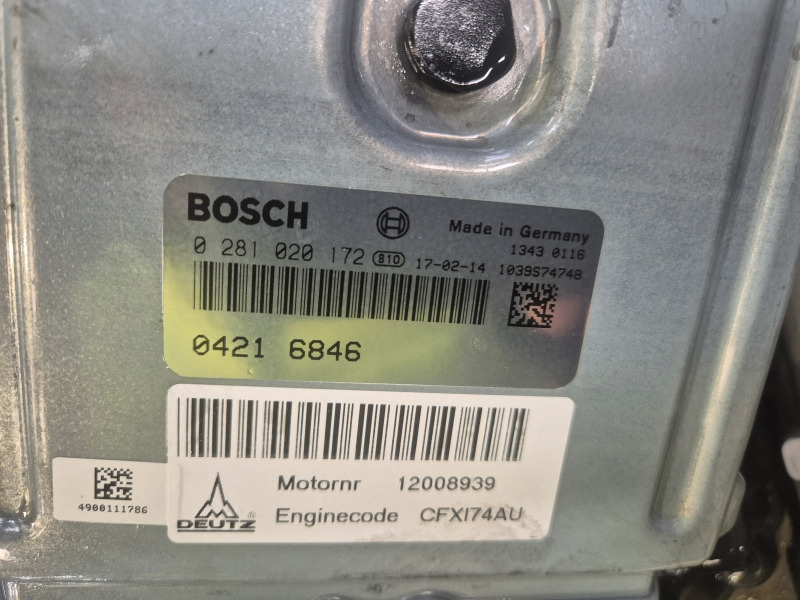 جديدة محرك - آلات البناء Deutz TCD 3.6 L4 CFXI74AU New Engine (Plant): صورة 12