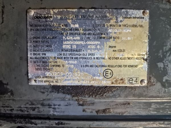 Doosan DL08 Engine (Plant) D300 WHEEL LOADER - محرك - آلات البناء: صورة 2 Doosan DL08 Engine (Plant) D300 WHEEL LOADER - محرك - آلات البناء: صورة 2