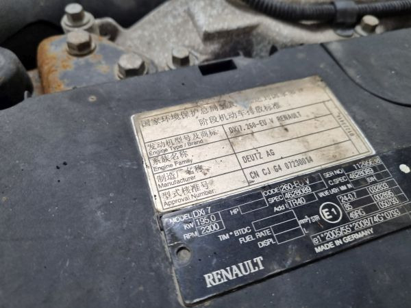 Renault DXI7 260-EUV Engine (Truck) - محرك - شاحنة: صورة 2 Renault DXI7 260-EUV Engine (Truck) - محرك - شاحنة: صورة 2