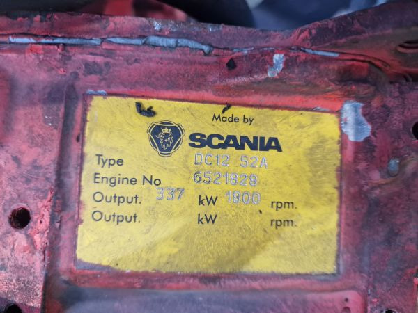 Scania DC12 52A Engine (Industrial) - محرك - معدات صناعية: صورة 2 Scania DC12 52A Engine (Industrial) - محرك - معدات صناعية: صورة 2