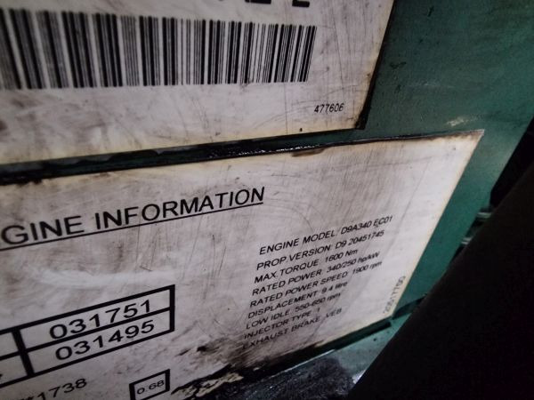 Volvo D9A 340 – EC01 Engine (Truck) - محرك - شاحنة: صورة 3 Volvo D9A 340 – EC01 Engine (Truck) - محرك - شاحنة: صورة 3