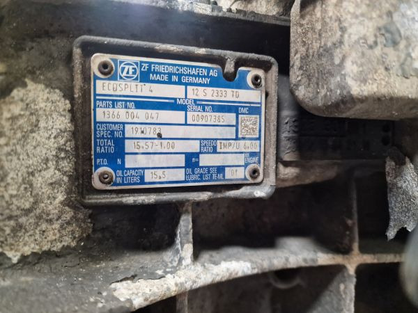 ZF Ecosplit 4 12S2333TD Gearbox - صندوق التروس: صورة 2 ZF Ecosplit 4 12S2333TD Gearbox - صندوق التروس: صورة 2