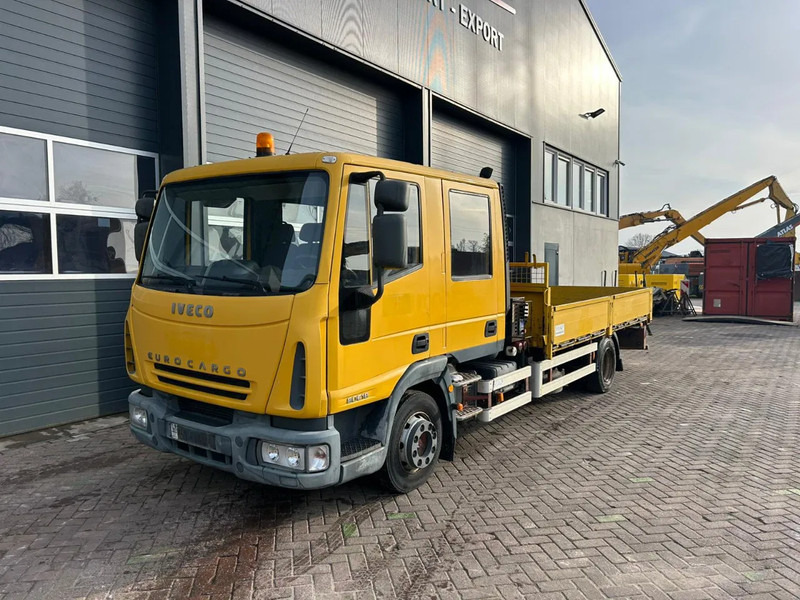 Iveco Eurocargo 80E18D - شاحنات مسطحة, شاحنة كرين: صورة 1 Iveco Eurocargo 80E18D - شاحنات مسطحة, شاحنة كرين: صورة 1