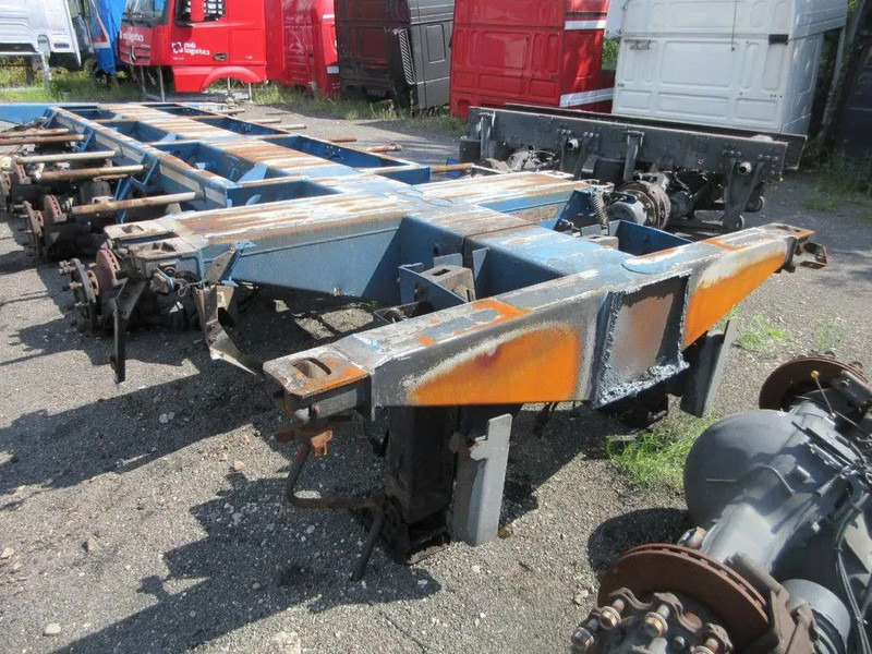 D-Tec FLEXITRAILER VOOR ONDERDELEN SAF AS B9-22S MODEL 2016 - نصف مقطورة لنقل الحاويات: صورة 5 D-Tec FLEXITRAILER VOOR ONDERDELEN SAF AS B9-22S MODEL 2016 - نصف مقطورة لنقل الحاويات: صورة 5