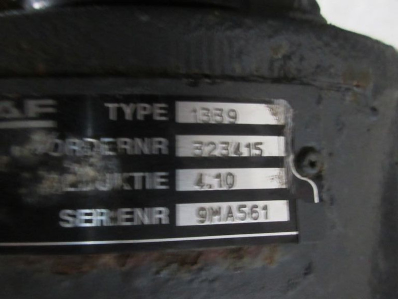 DAF CF75 1653066 DIFFERENTIEEL 1339 RATIO 4,10 EURO 5 - صندوق التروس التفاضلية - شاحنة: صورة 5 DAF CF75 1653066 DIFFERENTIEEL 1339 RATIO 4,10 EURO 5 - صندوق التروس التفاضلية - شاحنة: صورة 5