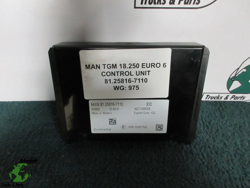 MAN 81.25816-7110 EIO MODULEN MAN TGM 18.250 EURO 6 MODEL 2024 - النظام الكهربائي - شاحنة: صورة 1 MAN 81.25816-7110 EIO MODULEN MAN TGM 18.250 EURO 6 MODEL 2024 - النظام الكهربائي - شاحنة: صورة 1
