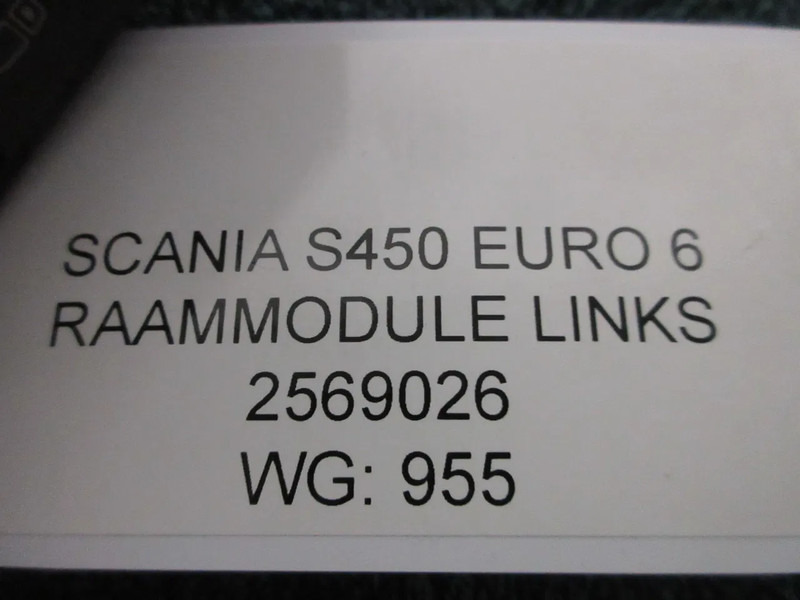 النظام الكهربائي - شاحنة Scania 2569026 RAAMMODULEN SCANIA S 450 EURO 6: صورة 6