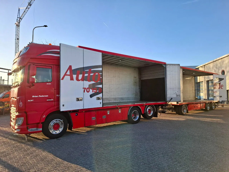 DAF XF106-530 / DEB / COMPLETE COMBI / SIDE DOORS / 2XPLATFORM 2500KG / ONLY:773032 KM / LWDS / LEATHER / EURO-6 / 2017 - شاحنة مقفلة: صورة 2 DAF XF106-530 / DEB / COMPLETE COMBI / SIDE DOORS / 2XPLATFORM 2500KG / ONLY:773032 KM / LWDS / LEATHER / EURO-6 / 2017 - شاحنة مقفلة: صورة 2