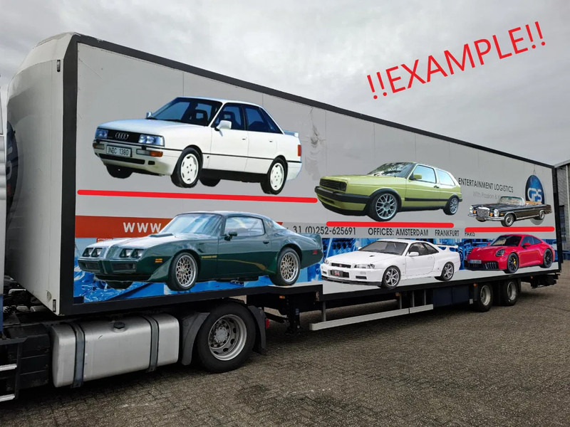 LECI TRAILER SR2E / NL RACE TRAILER / CAR TRANSPORT / 6CARS / 2XLIFT 3TON / WINCH / TUV:27-02-2026 / 2002 - نصف مقطورة نقل السيارات: صورة 1 LECI TRAILER SR2E / NL RACE TRAILER / CAR TRANSPORT / 6CARS / 2XLIFT 3TON / WINCH / TUV:27-02-2026 / 2002 - نصف مقطورة نقل السيارات: صورة 1