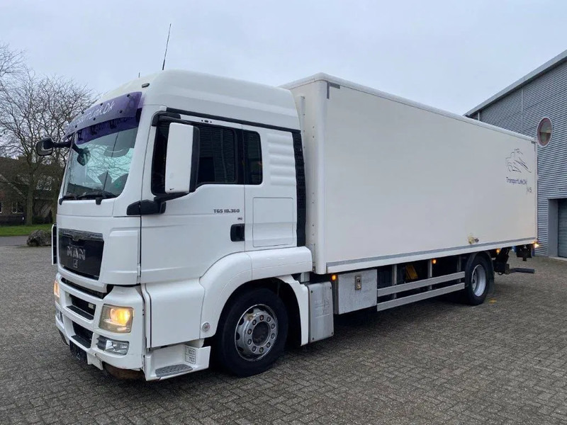 MAN TGS18.360 / HEATED BOX / FULL-AIR / PLATFORM / ONLY:392217 KM / MANUAL / EURO-4 / 2008 - شاحنة مقفلة: صورة 1 MAN TGS18.360 / HEATED BOX / FULL-AIR / PLATFORM / ONLY:392217 KM / MANUAL / EURO-4 / 2008 - شاحنة مقفلة: صورة 1