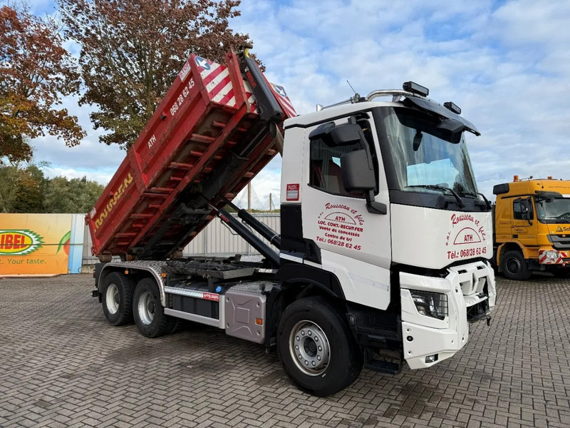 Renault C480 / ENGINE RUNNING / 6X4 / HIAB 21TON HOOKLIFT / ONLY:146334 KM / AUTOMATIC / EURO-6 / 2020 - شاحنة ذات خطاف: صورة 3 Renault C480 / ENGINE RUNNING / 6X4 / HIAB 21TON HOOKLIFT / ONLY:146334 KM / AUTOMATIC / EURO-6 / 2020 - شاحنة ذات خطاف: صورة 3