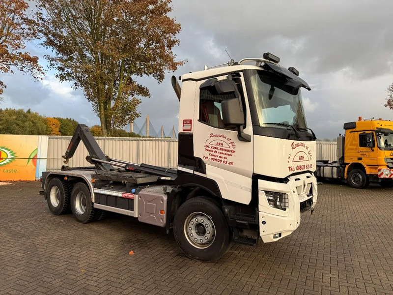 Renault C480 / ENGINE RUNNING / 6X4 / HIAB 21TON HOOKLIFT / ONLY:146334 KM / AUTOMATIC / EURO-6 / 2020 - شاحنة ذات خطاف: صورة 4 Renault C480 / ENGINE RUNNING / 6X4 / HIAB 21TON HOOKLIFT / ONLY:146334 KM / AUTOMATIC / EURO-6 / 2020 - شاحنة ذات خطاف: صورة 4