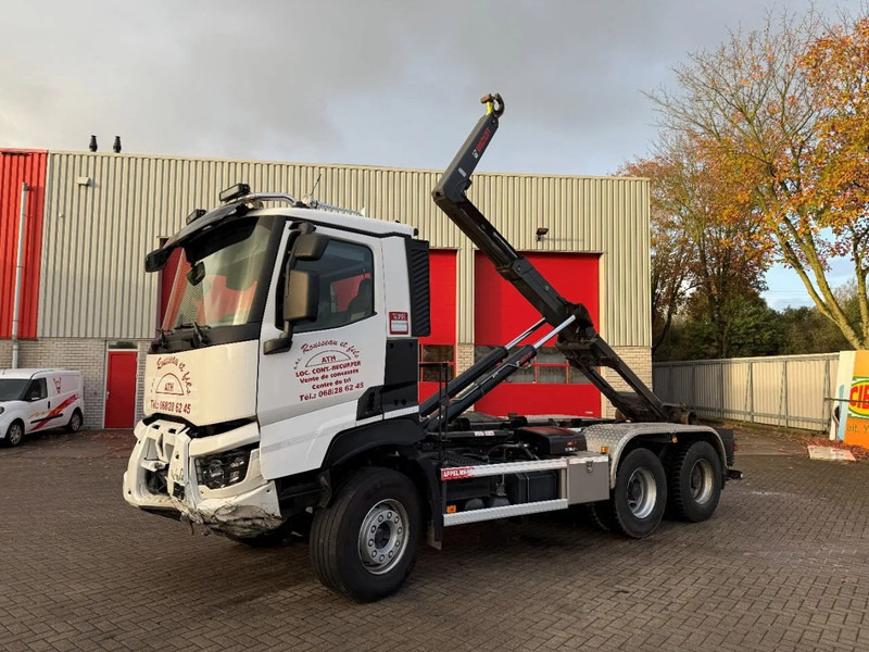 Renault C480 / ENGINE RUNNING / 6X4 / HIAB 21TON HOOKLIFT / ONLY:146334 KM / AUTOMATIC / EURO-6 / 2020 - شاحنة ذات خطاف: صورة 1 Renault C480 / ENGINE RUNNING / 6X4 / HIAB 21TON HOOKLIFT / ONLY:146334 KM / AUTOMATIC / EURO-6 / 2020 - شاحنة ذات خطاف: صورة 1