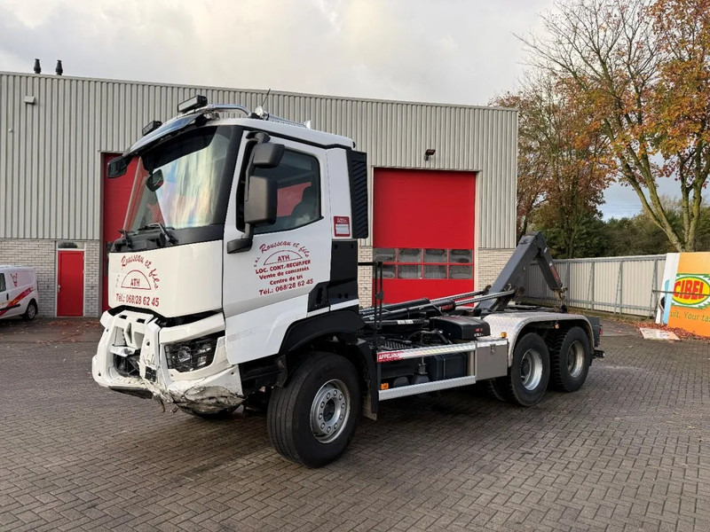 Renault C480 / ENGINE RUNNING / 6X4 / HIAB 21TON HOOKLIFT / ONLY:146334 KM / AUTOMATIC / EURO-6 / 2020 - شاحنة ذات خطاف: صورة 2 Renault C480 / ENGINE RUNNING / 6X4 / HIAB 21TON HOOKLIFT / ONLY:146334 KM / AUTOMATIC / EURO-6 / 2020 - شاحنة ذات خطاف: صورة 2