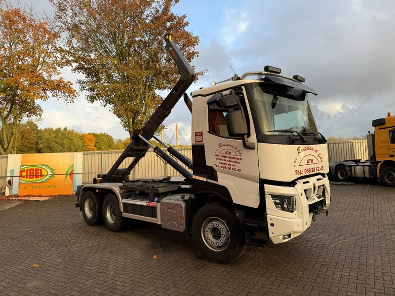 Renault C480 / ENGINE RUNNING / 6X4 / HIAB 21TON HOOKLIFT / ONLY:146334 KM / AUTOMATIC / EURO-6 / 2020 - شاحنة ذات خطاف: صورة 3 Renault C480 / ENGINE RUNNING / 6X4 / HIAB 21TON HOOKLIFT / ONLY:146334 KM / AUTOMATIC / EURO-6 / 2020 - شاحنة ذات خطاف: صورة 3