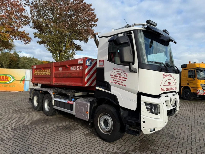 Renault C480 / ENGINE RUNNING / 6X4 / HIAB 21TON HOOKLIFT / ONLY:146334 KM / AUTOMATIC / EURO-6 / 2020 - شاحنة ذات خطاف: صورة 4 Renault C480 / ENGINE RUNNING / 6X4 / HIAB 21TON HOOKLIFT / ONLY:146334 KM / AUTOMATIC / EURO-6 / 2020 - شاحنة ذات خطاف: صورة 4