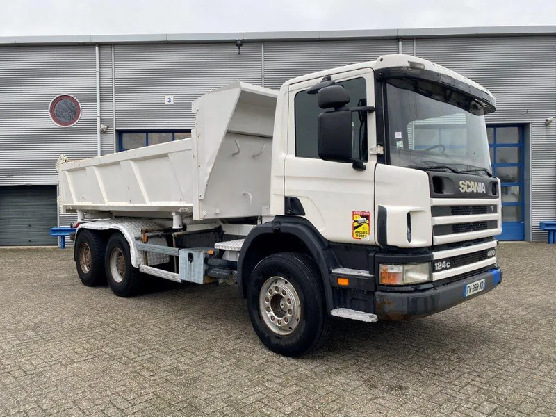 Scania 124-400 / 6X4 / RETARDER / BIG AXLE / FULL STEEL / 2SIDE TIPPER / OLD TACHO / AIRCO / MANUAL / EURO-2 / 2000 - شاحنة قلاب: صورة 5 Scania 124-400 / 6X4 / RETARDER / BIG AXLE / FULL STEEL / 2SIDE TIPPER / OLD TACHO / AIRCO / MANUAL / EURO-2 / 2000 - شاحنة قلاب: صورة 5