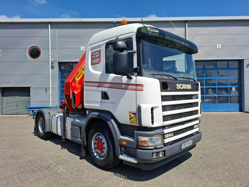Scania 124G-420 / RETARDER / PALFINGER PK32080 / DOUBLE TANK / AIRCO / GOOD CONDITION / MANUAL / EURO-3 / 2004 - شاحنة كرين: صورة 4 Scania 124G-420 / RETARDER / PALFINGER PK32080 / DOUBLE TANK / AIRCO / GOOD CONDITION / MANUAL / EURO-3 / 2004 - شاحنة كرين: صورة 4