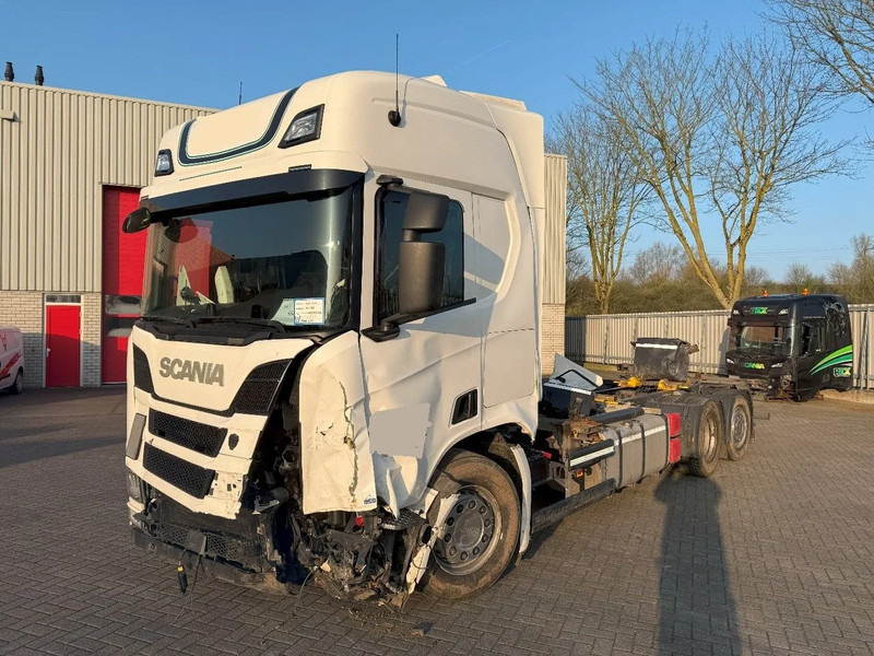Scania NGS R450 / RETARDER / 6X2 / LIFT+LENKASCHE / GERMAN TRUCK / FULL AIR / 476439 KM / AUTOMATIC / EURO-6 / 2022 - شاحنات الحاويات / جسم علوي قابل للتغيير شاحنة: صورة 1 Scania NGS R450 / RETARDER / 6X2 / LIFT+LENKASCHE / GERMAN TRUCK / FULL AIR / 476439 KM / AUTOMATIC / EURO-6 / 2022 - شاحنات الحاويات / جسم علوي قابل للتغيير شاحنة: صورة 1
