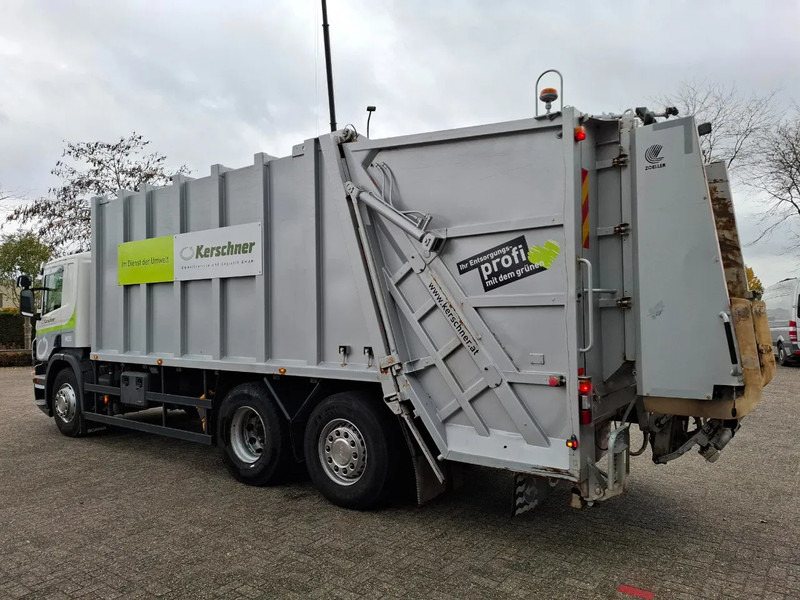 Scania P360 / RETARDER / ONLY:234640 KM / LENKACHSE / AIRCO / WORKING GARBAGE TRUCK / AUTOMATIC / EURO-5 / 2013 - شاحنة النفايات: صورة 3 Scania P360 / RETARDER / ONLY:234640 KM / LENKACHSE / AIRCO / WORKING GARBAGE TRUCK / AUTOMATIC / EURO-5 / 2013 - شاحنة النفايات: صورة 3