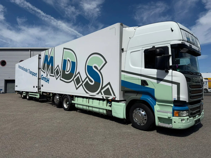 Scania R450 / RETARDER / ISOLATED GERMAN FLOWER COMBI / THROUGH-LOADING SYSTEM / SMART TACHO / 2XPLATFORM / LIFT+LENKACHSE / LWDS / EUR - شاحنة الفريزر: صورة 2 Scania R450 / RETARDER / ISOLATED GERMAN FLOWER COMBI / THROUGH-LOADING SYSTEM / SMART TACHO / 2XPLATFORM / LIFT+LENKACHSE / LWDS / EUR - شاحنة الفريزر: صورة 2