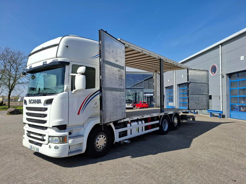 Scania R580 V8 / RETARDER / DOUBLE TANK / PARKCOOL / FULL-AIR / 2SIDE OPEN / PLATFORM 1500 KG / TUV:20-10-2025 / NAVI / LWDS / FRIDGE / - شاحنة مقفلة: صورة 2 Scania R580 V8 / RETARDER / DOUBLE TANK / PARKCOOL / FULL-AIR / 2SIDE OPEN / PLATFORM 1500 KG / TUV:20-10-2025 / NAVI / LWDS / FRIDGE / - شاحنة مقفلة: صورة 2