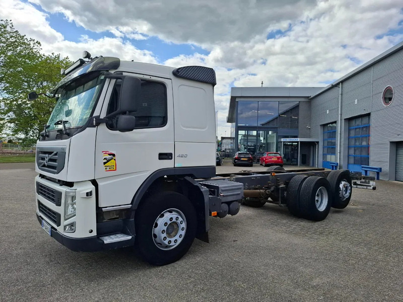 Volvo FM13-420 / VEB+ / LIFT+LENKACHSE / INLINER / AIRCO / AUTOMATIC / EURO-5 / 2011 - شاحنة هيكل كابينة: صورة 1 Volvo FM13-420 / VEB+ / LIFT+LENKACHSE / INLINER / AIRCO / AUTOMATIC / EURO-5 / 2011 - شاحنة هيكل كابينة: صورة 1