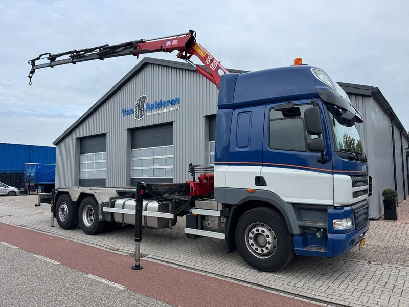 DAF CF85-360 6x2 HMF 1580 / 4S, EURO 5 - شاحنة كرين: صورة 1 DAF CF85-360 6x2 HMF 1580 / 4S, EURO 5 - شاحنة كرين: صورة 1