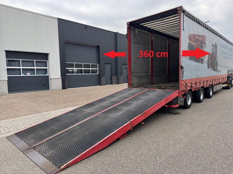 Jumbo Semi-lowloader, expandable and increaseable, Ramps 510 cm - عربة منخفضة مسطحة نصف مقطورة: صورة 1 Jumbo Semi-lowloader, expandable and increaseable, Ramps 510 cm - عربة منخفضة مسطحة نصف مقطورة: صورة 1