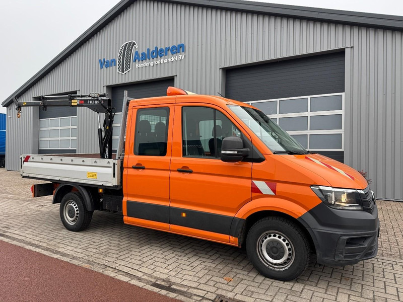 Volkswagen Crafter, DOKA, 7-Personen, HIAB T-CLX 009-2, Kraan/Kran/Grua, Pritsche - شاحنة مفتوحة, الشاحنات الصغيرة كابينة مزدوجة: صورة 1 Volkswagen Crafter, DOKA, 7-Personen, HIAB T-CLX 009-2, Kraan/Kran/Grua, Pritsche - شاحنة مفتوحة, الشاحنات الصغيرة كابينة مزدوجة: صورة 1
