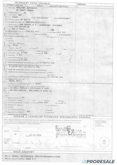 وحدة جر DAF XF 450 FT LOW DECK SSC EURO 6: صورة 10