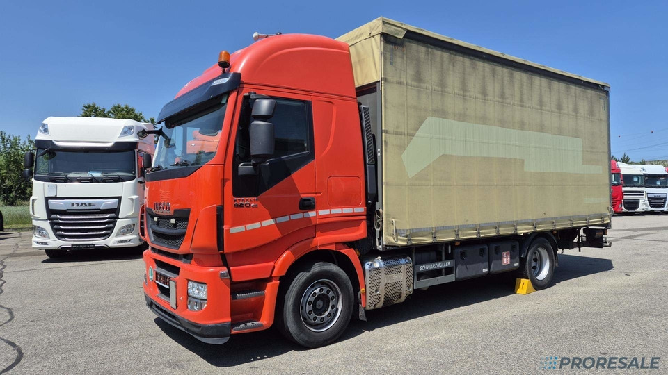 IVECO STRALIS AS 190S42 EURO 6 - valník s plachtou + hydraulické čelo - شاحنة ستارة: صورة 2 IVECO STRALIS AS 190S42 EURO 6 - valník s plachtou + hydraulické čelo - شاحنة ستارة: صورة 2