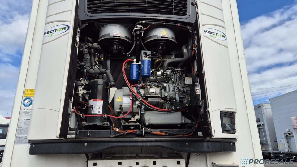 KRONE COOL LINER SD mrazírenský + agregát CARRIER VECTOR 1550 - نصف مقطورة مُبرِّدة: صورة 4 KRONE COOL LINER SD mrazírenský + agregát CARRIER VECTOR 1550 - نصف مقطورة مُبرِّدة: صورة 4