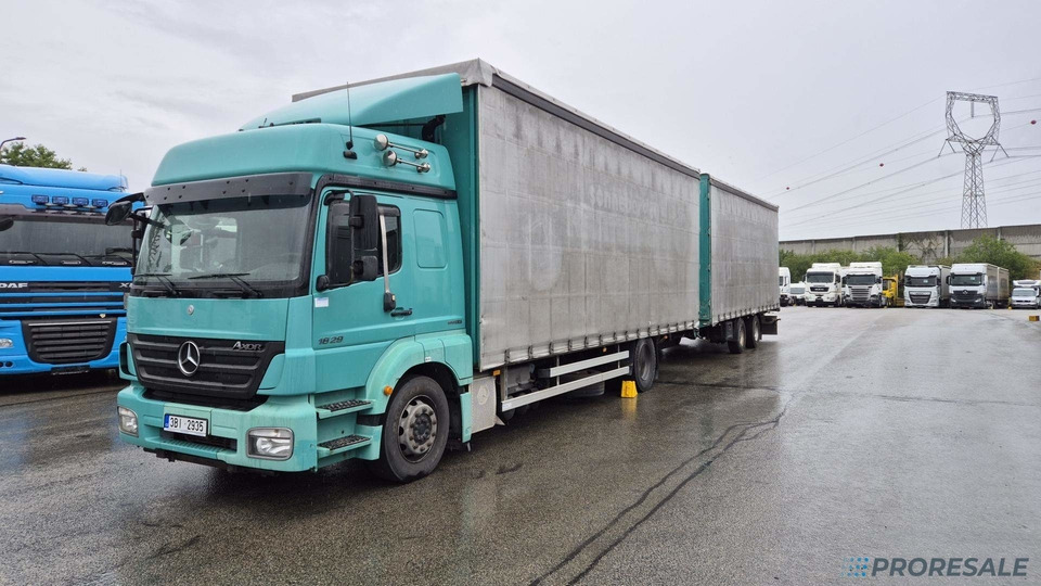 MERCEDES-BENZ AXOR 1829 L EURO 5 velkoobjemová souprava - prodejné jen s přívěsem RUFA ZTC 13-21 P0470Z - cena je za celou soupravu - شاحنة ستارة: صورة 2 MERCEDES-BENZ AXOR 1829 L EURO 5 velkoobjemová souprava - prodejné jen s přívěsem RUFA ZTC 13-21 P0470Z - cena je za celou soupravu - شاحنة ستارة: صورة 2