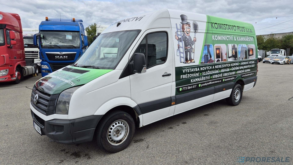 VOLKSWAGEN CRAFTER 2,0 TDi 100 kW skříňový - شاحنة مغلقة الصندوق: صورة 2 VOLKSWAGEN CRAFTER 2,0 TDi 100 kW skříňový - شاحنة مغلقة الصندوق: صورة 2