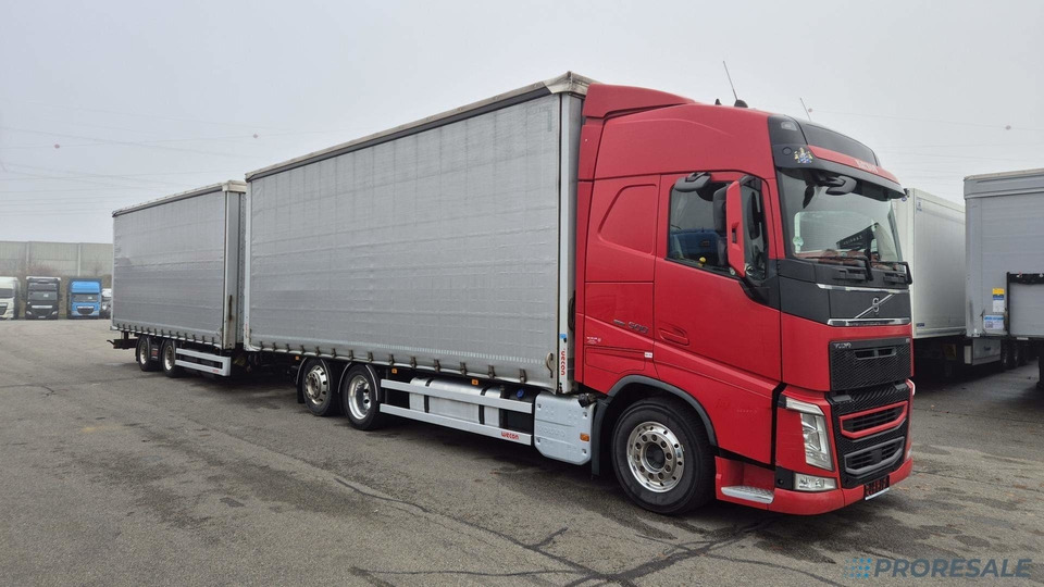 VOLVO FH 500 GLOBE XL EURO 6 - velkoobjemová souprava - prodejné jen s přívěsem WECON P0481W - cena je za celou soupravu - شاحنة ستارة: صورة 1 VOLVO FH 500 GLOBE XL EURO 6 - velkoobjemová souprava - prodejné jen s přívěsem WECON P0481W - cena je za celou soupravu - شاحنة ستارة: صورة 1