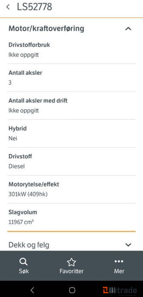 1999 modell MAN 26.414 6x2 kranbil - شاحنات مسطحة, شاحنة كرين: صورة 3 1999 modell MAN 26.414 6x2 kranbil - شاحنات مسطحة, شاحنة كرين: صورة 3