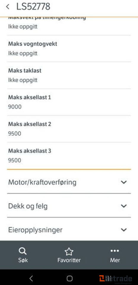 1999 modell MAN 26.414 6x2 kranbil - شاحنات مسطحة, شاحنة كرين: صورة 4 1999 modell MAN 26.414 6x2 kranbil - شاحنات مسطحة, شاحنة كرين: صورة 4