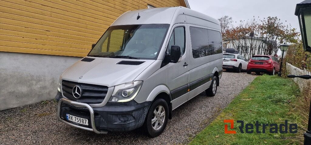2014 Buss 10 seter MERCEDES-BENZ SPRINTER 316 EU-Godkjent - حافلة صغيرة, ميكروباص: صورة 1 2014 Buss 10 seter MERCEDES-BENZ SPRINTER 316 EU-Godkjent - حافلة صغيرة, ميكروباص: صورة 1