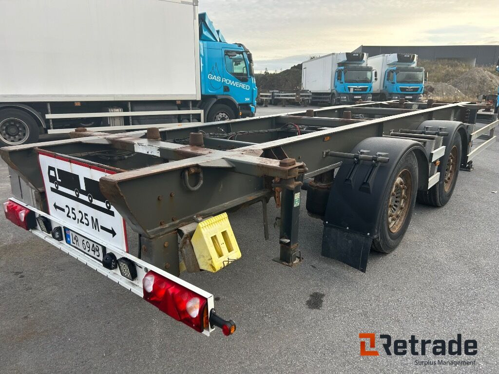 2014 Container henger F.A.G EU-Godkjent - مقطورة نقل الحاويات: صورة 3 2014 Container henger F.A.G EU-Godkjent - مقطورة نقل الحاويات: صورة 3