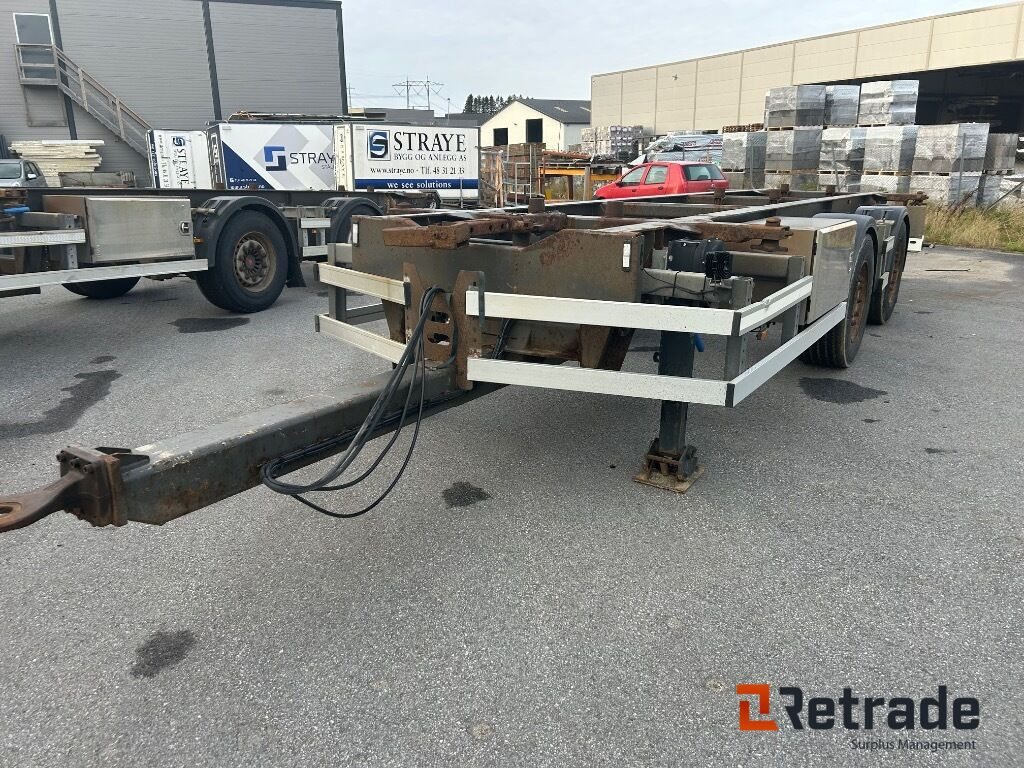 2014 Container henger F.A.G EU-Godkjent - مقطورة نقل الحاويات: صورة 1 2014 Container henger F.A.G EU-Godkjent - مقطورة نقل الحاويات: صورة 1