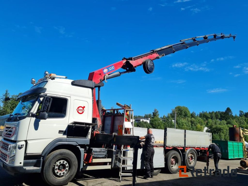 2014 mod. VOLVO FM 500 TRIDEM KRANBIL - شاحنات مسطحة, شاحنة كرين: صورة 1 2014 mod. VOLVO FM 500 TRIDEM KRANBIL - شاحنات مسطحة, شاحنة كرين: صورة 1