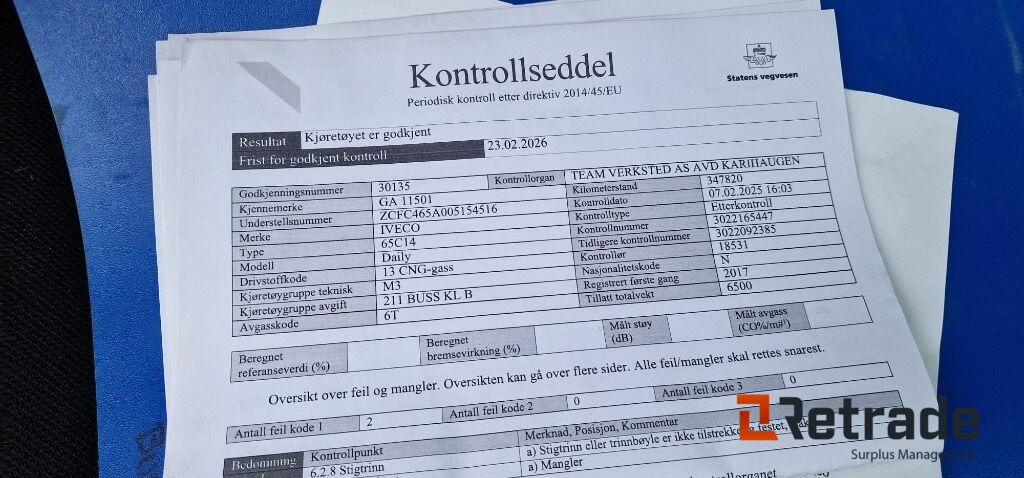 حافلة صغيرة, ميكروباص 2017 Buss 16 seter IVECO  DAILY Bensin + gass  EU-Godkjent: صورة 12