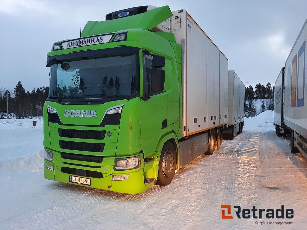 Chassis SCANIA R 580 - شاحنة الفريزر: صورة 1 Chassis SCANIA R 580 - شاحنة الفريزر: صورة 1
