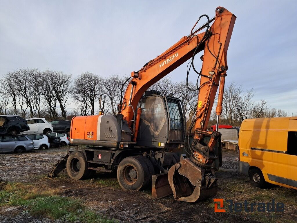 Gravemaskine Hitachi ZX 140W-3 - حفارة دولاب: صورة 2 Gravemaskine Hitachi ZX 140W-3 - حفارة دولاب: صورة 2