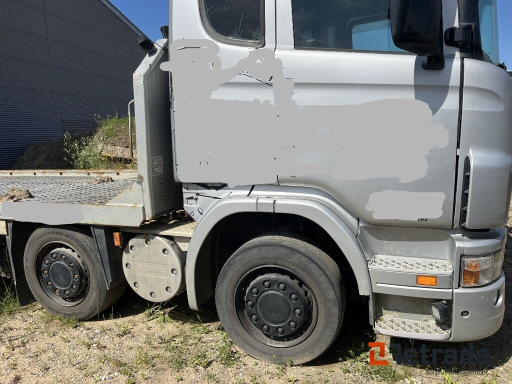 Lastbil SCANIA 8X4 Maskintransporter med Hydrauliske slidsker - شاحنة نقل سيارات شاحنة: صورة 5 Lastbil SCANIA 8X4 Maskintransporter med Hydrauliske slidsker - شاحنة نقل سيارات شاحنة: صورة 5